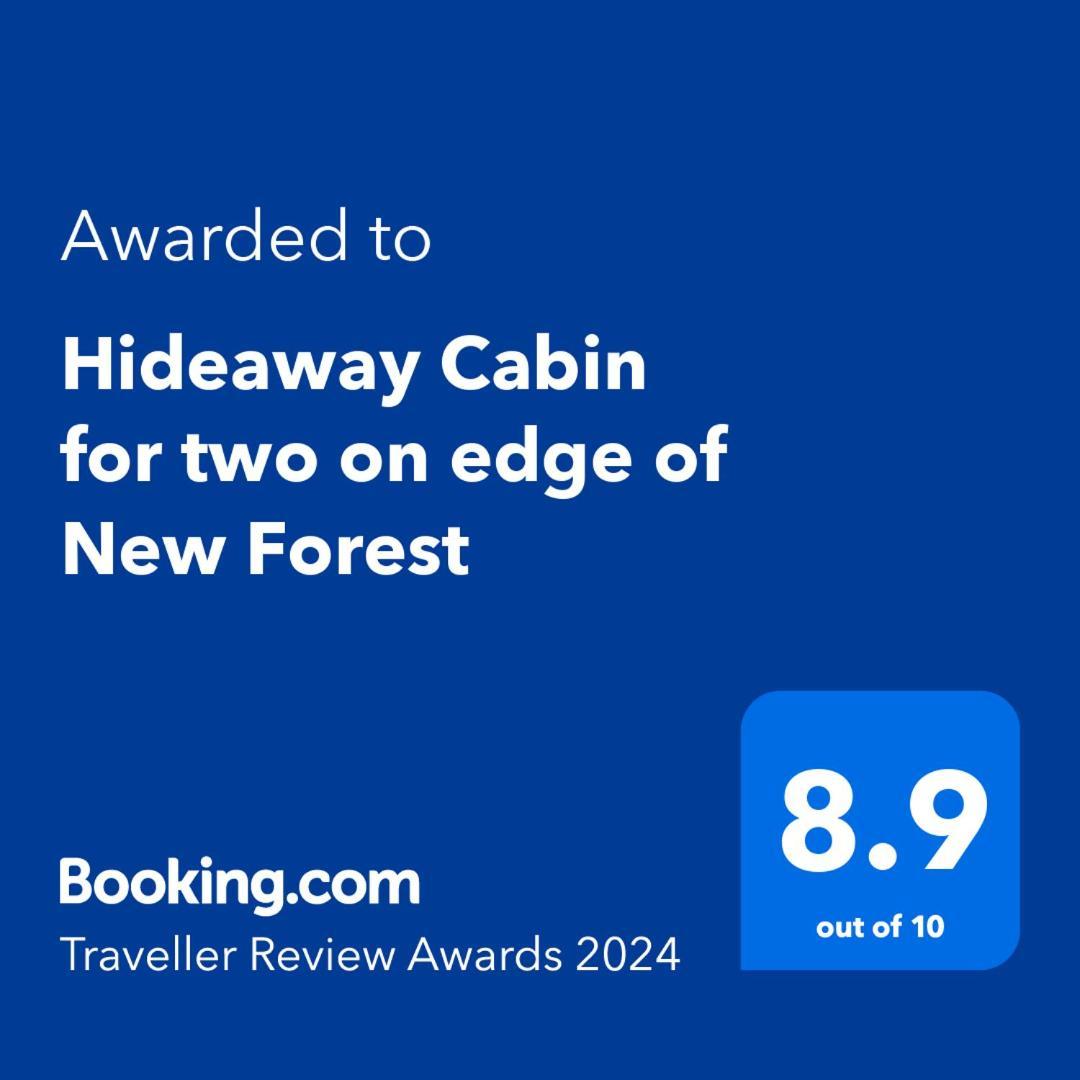 Hideaway Cabin For Two On Edge Of New Forest Hinton  Zewnętrze zdjęcie